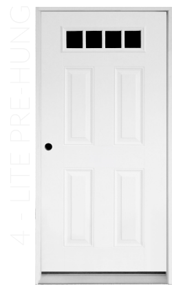 Pre Hung Shed Doors 72 78 Manufactured Fiberglass Six Panel